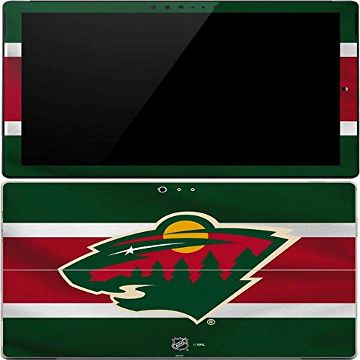 Skinit Decal Tablet Skin Compatible with Surface Pro 4 - Officially Licensed NHL Minnesota Wild Jersey Design
