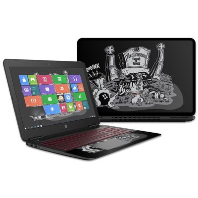 MightySkins Skin Compatible with HP OMEN Laptop 15t (2016) wrap Cover Sticker Skins Freakenstein