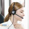 Wantek Corded Telephone Headset Mono w/Noise Canceling Mic + Quick Disconnect view 3