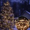 AICase Solar (72 ft, 200 LED, Waterproof, 8 Modes), Starry Fairy Bendable Copper Wire Durable Outdoor Lights for Garden, Patio, Home, Dancing, Wedding, Christmas Party (2 x White) view 2