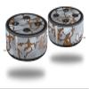 Skin Wrap Decal Set 2 Pack for Amazon Echo Dot 2 - Rusted Metal (2nd Generation ONLY - Echo NOT Included) view 1