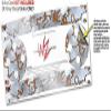Skin Wrap Decal Set 2 Pack for Amazon Echo Dot 2 - Rusted Metal (2nd Generation ONLY - Echo NOT Included) view 3