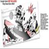 Baja 0018 Pink - Decal Style Skin Wrap fits Google Home Original (Google Home NOT Included) view 3
