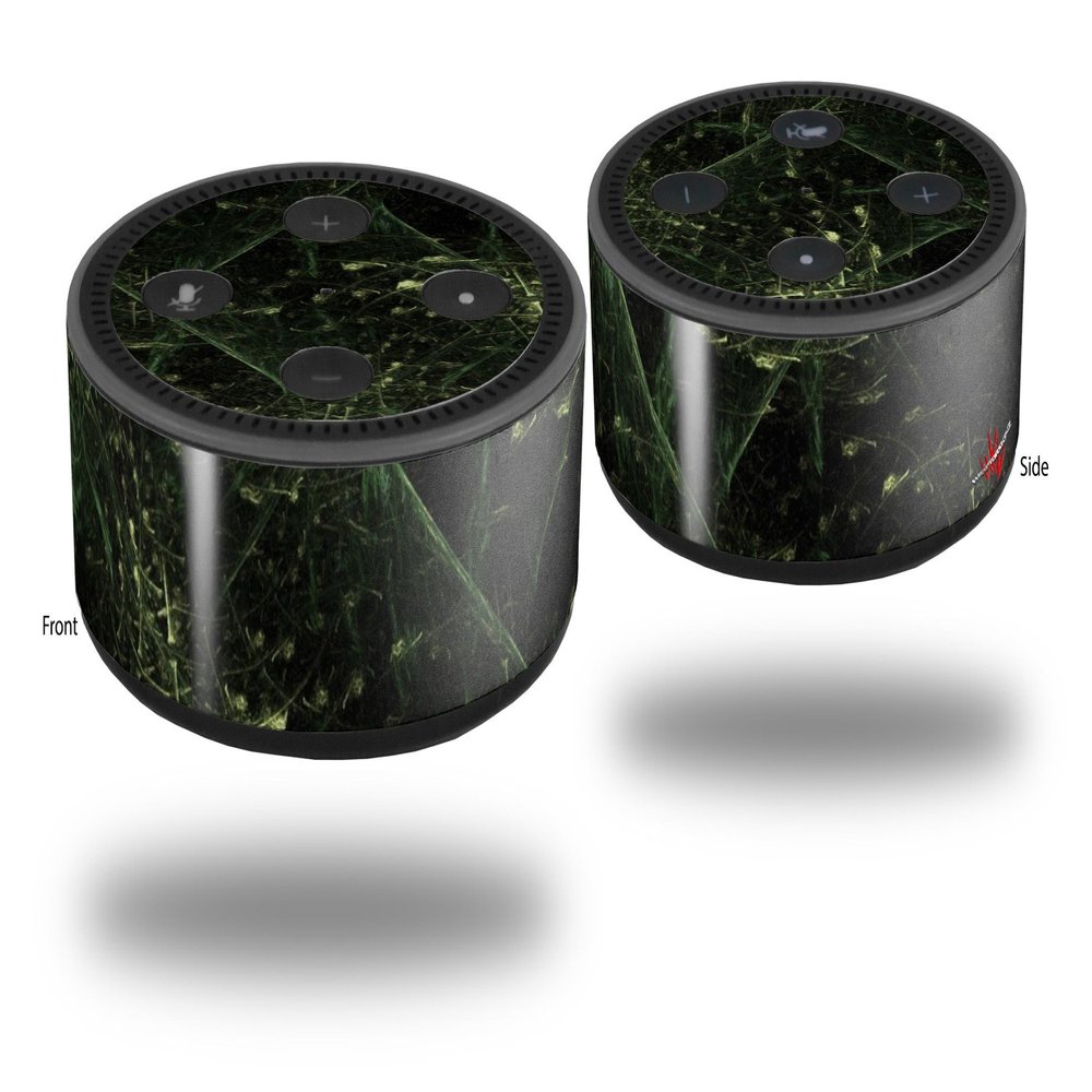Skin Wrap Decal Set 2 Pack for Amazon Echo Dot 2-5ht-2a (2nd Generation ONLY - Echo NOT Included)
