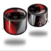 Skin Wrap Decal Set 2 Pack for Amazon Echo Dot 2 - Circulation (2nd Generation ONLY - Echo NOT Included) view 1