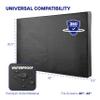 VIVO Flat Screen TV Cover for 40 to 43 in Screens, Black, COVER-TV040B view 2