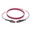 Tripp Lite 3M MTP MPO Multimode Patch Fiber Optic Cable 12 Fiber 40/100Gb OM4 50/ 125 CMP Magenta 9.8ft (N845-03M-12-MG) view 2