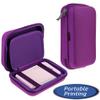 Navitech Purple Handheld Pocket/Portable/Mobile Printer Carrying Case Compatible with LG Portable Mobile Pocket Photo PD241 PD241T view 1