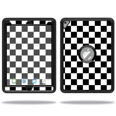 MightySkins Skin Compatible with OtterBox Defender Apple iPad Pro 9.7 Case wrap Cover Sticker Skins Check