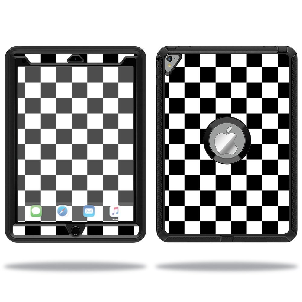 MightySkins Skin Compatible with OtterBox Defender Apple iPad Pro 9.7 Case wrap Cover Sticker Skins Check
