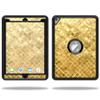 MightySkins Skin Compatible with OtterBox Defender Apple iPad Pro 9.7 Case wrap Cover Sticker Skins Gold Tiles view 1