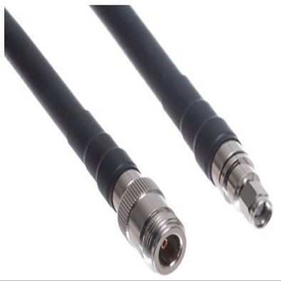 SMA Male to N Female Times Microwave LMR-400 Cable 25ft