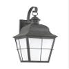Generation Lighting 89273-46 Chatham Outdoor Wall Sconce, 1-Light 100 Watts, Oxidized Bronze, 21.00x9.25x9.25 view 3