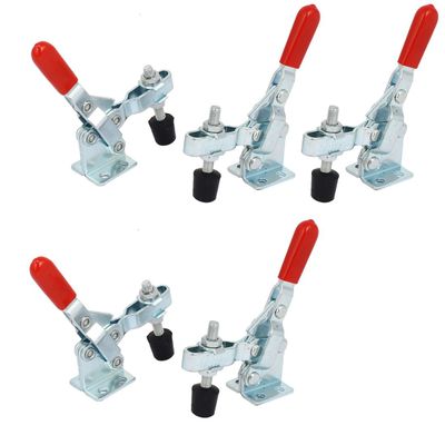 uxcell 5pcs 65 Degree Handle Open Vertical Toggle Clamps GH-102B