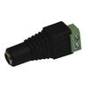 JacobsParts Male and Female DC Power Jack & Plug Screw-on Wire Connector 5.5mm x 2.1mm for 12V/24V LED Strip and Electronics (10 Pairs) view 2