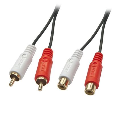 LINDY 35673 5 m Phono Male to Female Premium Audio Extension Cable