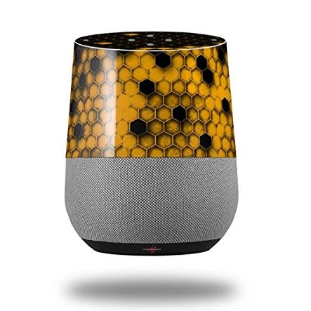 HEX Yellow - Decal Style Skin Wrap fits Google Home Original (Google Home NOT Included)