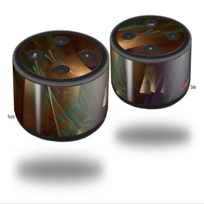 Skin Wrap Decal Set 2 Pack for Amazon Echo Dot 2 - Windswept (2nd Generation ONLY - Echo NOT Included)