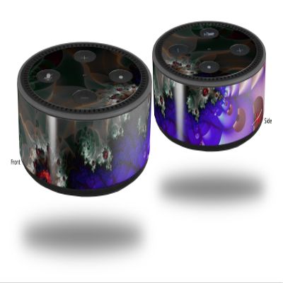 Skin Wrap Decal Set 2 Pack for Amazon Echo Dot 2 - Foamy (2nd Generation ONLY - Echo NOT Included)