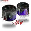 Skin Wrap Decal Set 2 Pack for Amazon Echo Dot 2 - Foamy (2nd Generation ONLY - Echo NOT Included) view 2