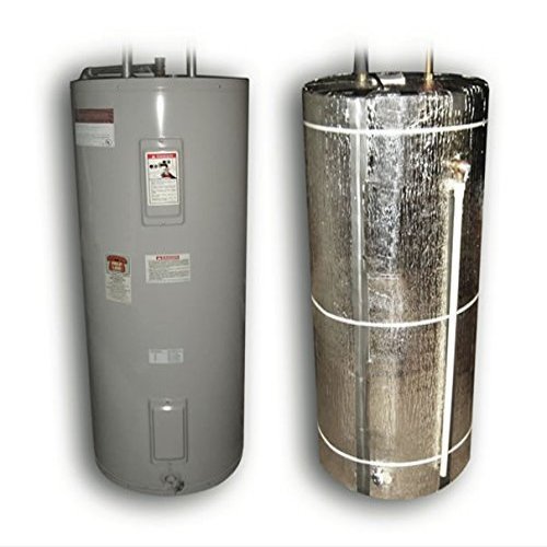 AES NASA Tech Heavy Duty Reflective Foam Core Non Fiberglass 40 Gallon Water Heater Tank Insulation Wrap