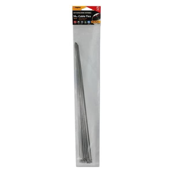 CargoLoc 32593 14" Stainless Cable Tie, 10 Pack