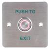 UHPPOTE Waterproof IP68 Stainless Steel Piezoelectric Release Exit Push to Exit Button view 1