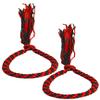 RING TO CAGE Muay Thai Armband (Pa-Prajiad) - 21 Colors (Black/Red) view 1