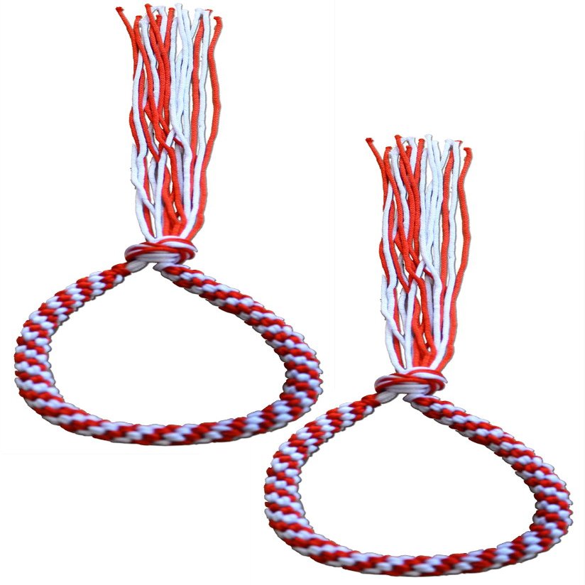 Ring to Cage Muay Thai Armband (Pa-Prajiad) - 21 Colors (Red/White)