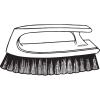 Rubbermaid Commercial Products Iron Handle Scrub Brush, 6-Inch, Yellow/Blue, for Tile/Grout/Walls/Countertops, Pack of 12 view 3