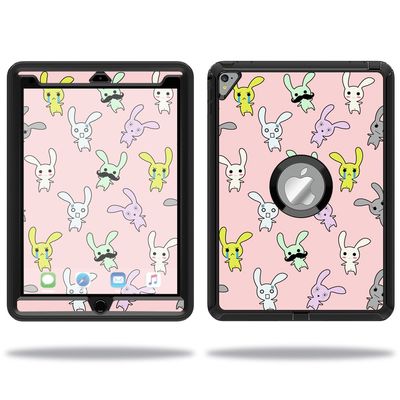 MightySkins Skin Compatible with OtterBox Defender Apple iPad Pro 9.7 Case wrap Cover Sticker Skins Bunny Bunches