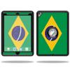 MightySkins Skin Compatible with OtterBox Defender Apple iPad Pro 9.7 Case wrap Cover Sticker Skins Brazilian Flag view 1