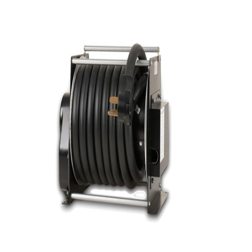 50A Low Profile Cord Reel w/33ft Power Cord/4ft