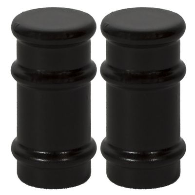 Urbanest Set of 2 Spina Lamp Finials, 1 1/4-inch Tall, Oil-Rubbed Bronze