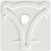KING MB8200 Antenna Mounting Plate for KING Jack and OmniPro OTA Antennas , White view 1