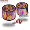 Skin Wrap Decal Set 2 Pack for Amazon Echo Dot 2 - Tie Dye Pastel (2nd Generation ONLY - Echo NOT Included) view 2