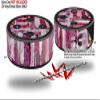 Skin Wrap Decal Set 2 Pack for Amazon Echo Dot 2 - Grunge Love (2nd Generation ONLY - Echo NOT Included) view 2