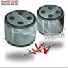 Skin Wrap Decal Set 2 Pack for Amazon Echo Dot 2 - Effortless (2nd Generation ONLY - Echo NOT Included) view 2