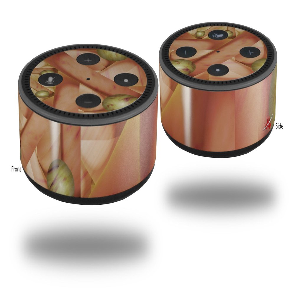 Skin Wrap Decal Set 2 Pack for Amazon Echo Dot 2 - Beams (2nd Generation ONLY - Echo NOT Included)