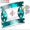 Skin Wrap Decal Set 2 Pack for Amazon Echo Dot 2 - Bokeh Hearts Neon Teal (2nd Generation ONLY - Echo NOT Included) view 3