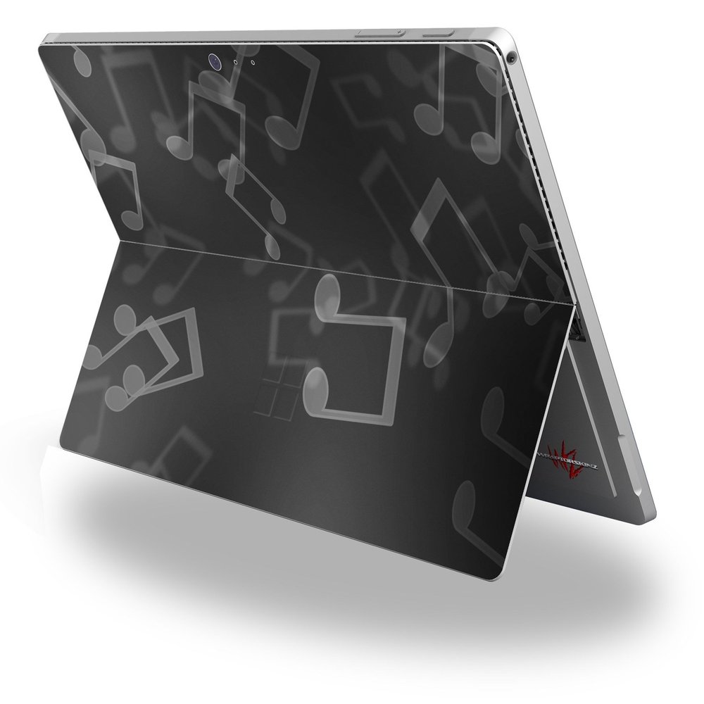 Bokeh Music Grey - Decal Style Vinyl Skin (fits Microsoft Surface Pro 4)