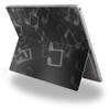 Bokeh Music Grey - Decal Style Vinyl Skin (fits Microsoft Surface Pro 4) view 1
