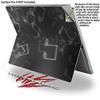 Bokeh Music Grey - Decal Style Vinyl Skin (fits Microsoft Surface Pro 4) view 2