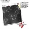 Bokeh Music Grey - Decal Style Vinyl Skin (fits Microsoft Surface Pro 4) view 3