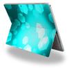 Bokeh Hex Neon Teal - Decal Style Vinyl Skin (fits Microsoft Surface Pro 4) view 1