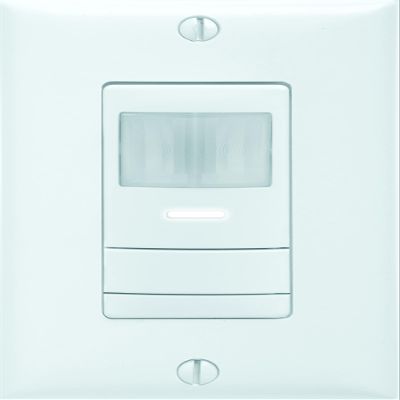 Occupancy Sensor, PIR, 2000 sq ft, White