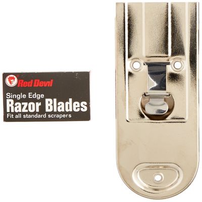 Red Devil 3222 5 Single Razor Blade Scraper