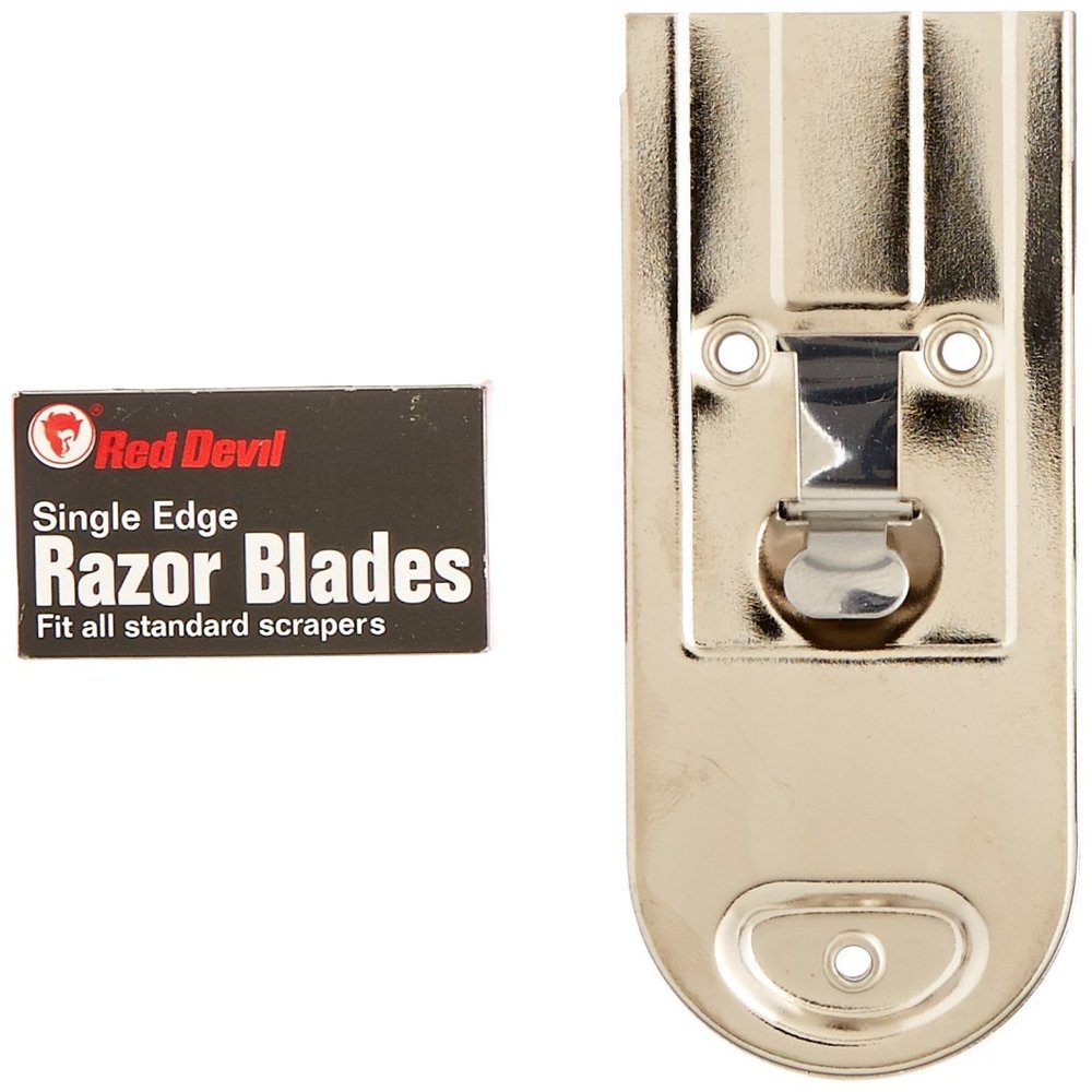 Red Devil 3222 5 Single Razor Blade Scraper