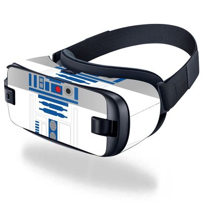 MightySkins Skin Compatible with Samsung Gear VR (2016) wrap Cover Sticker Skins Cyber Bot