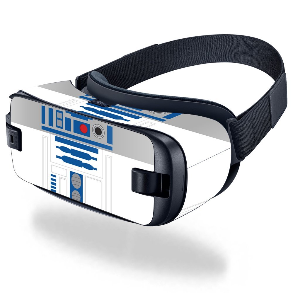 MightySkins Skin Compatible with Samsung Gear VR (2016) wrap Cover Sticker Skins Cyber Bot